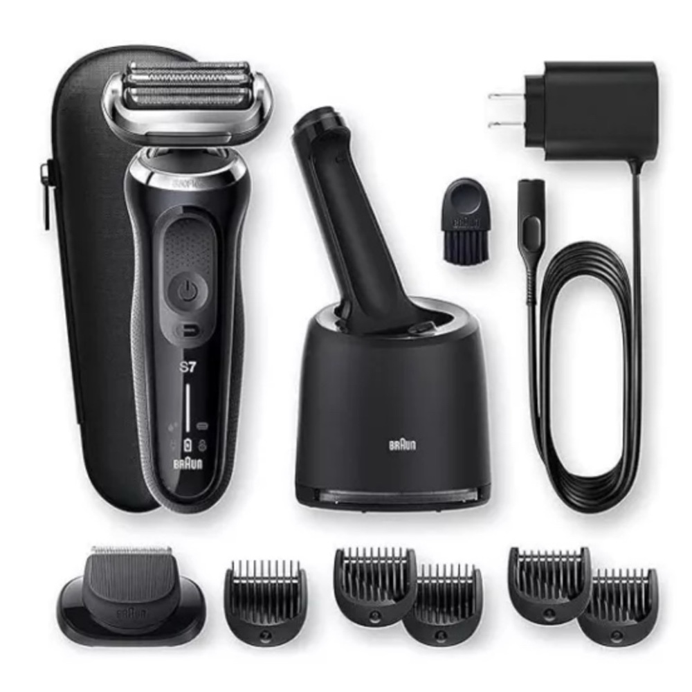 Braun 7075cc - Waterproof Foil Shaver/Wet & Dry Shave/Beard Trimmer/Travel Case - Picture 2 of 15
